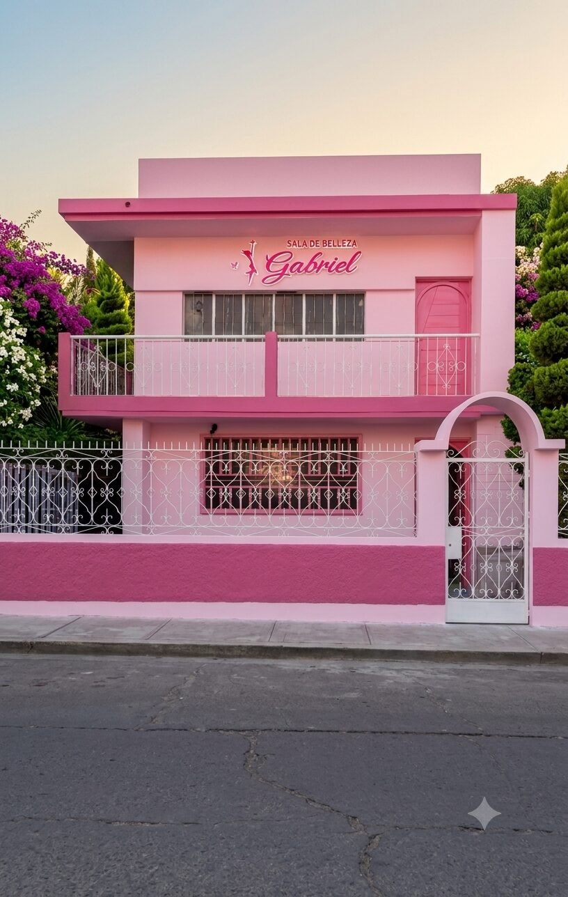 Fachada del salón de belleza Gabriel Health Beauty en Huánuco